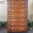 Victorian Mahogany Tallboy/Chest On Chest