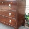 A Late 18th Century/Early 19th Century Mahogany Secrataire Bookcase with Fitted Interior and Hand Tooled Writing surface - Image 4