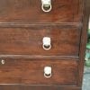 A Late 18th Century/Early 19th Century Mahogany Secrataire Bookcase with Fitted Interior and Hand Tooled Writing surface - Image 7