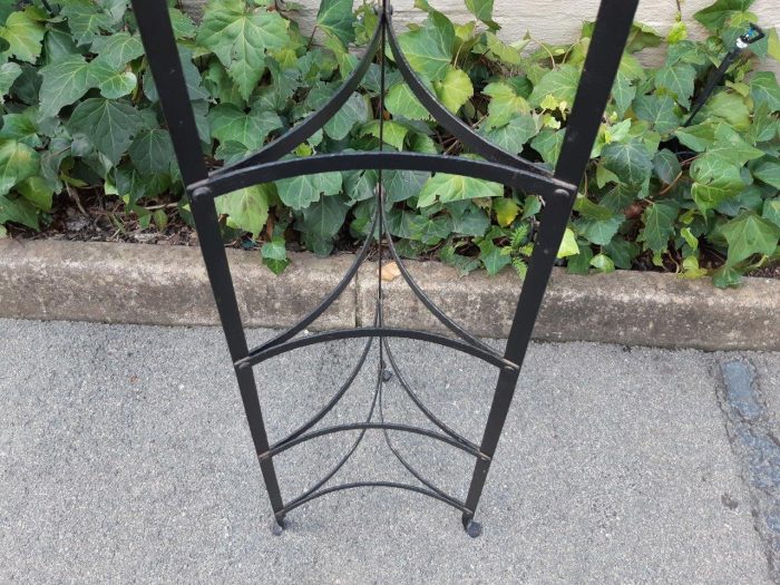 Antique Metal Pot Rack - Image 5