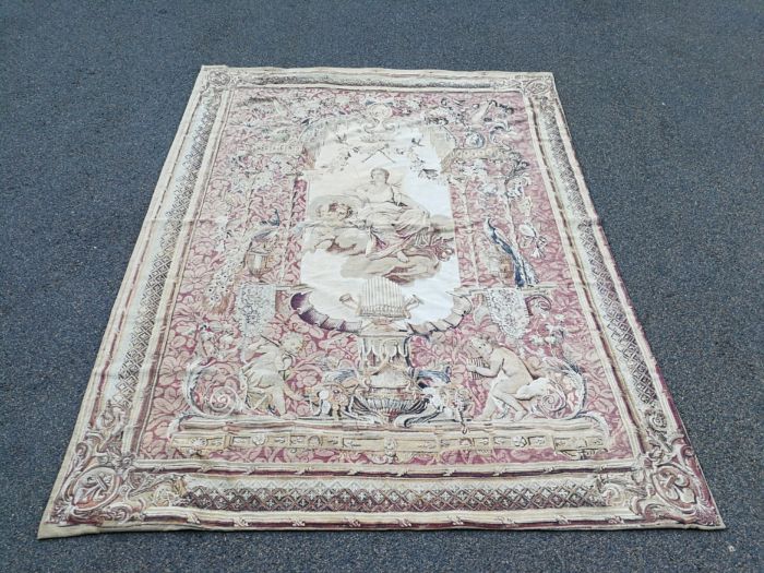 A 19th Century ‘Le Portique de Junon’ Certified Belgian Tapestry