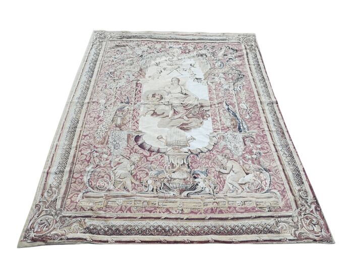 A 19th Century ‘Le Portique de Junon’ Certified Belgian Tapestry
