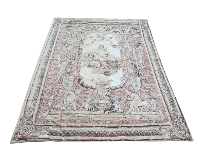 A 19th Century ‘Le Portique de Junon’ Certified Belgian Tapestry