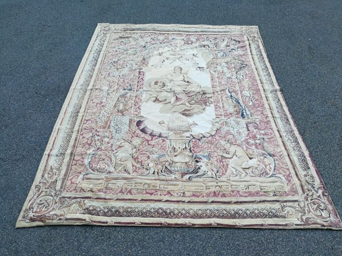 A 19th Century ‘Le Portique de Junon’ Certified Belgian Tapestry - Image 3