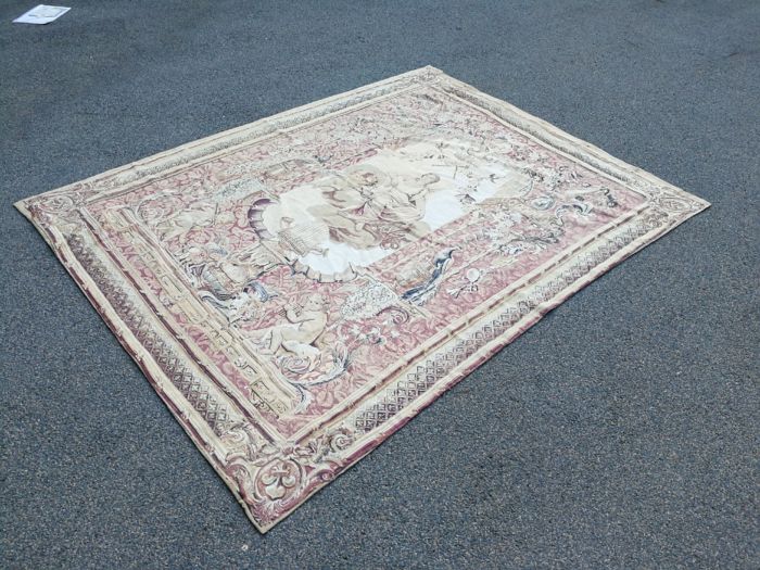 A 19th Century ‘Le Portique de Junon’ Certified Belgian Tapestry - Image 5