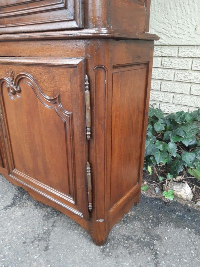 18th Century Extremely Tall Carved French Oak Armoire (Almost 3 meters High) - Image 8