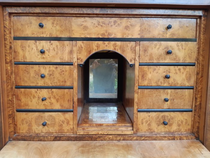 A 19th Century French-Style Walnut Escritoire - Image 8
