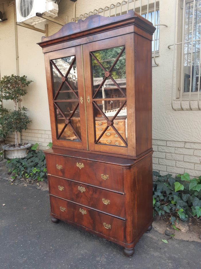 George III Mahogany Secretaire - Image 4