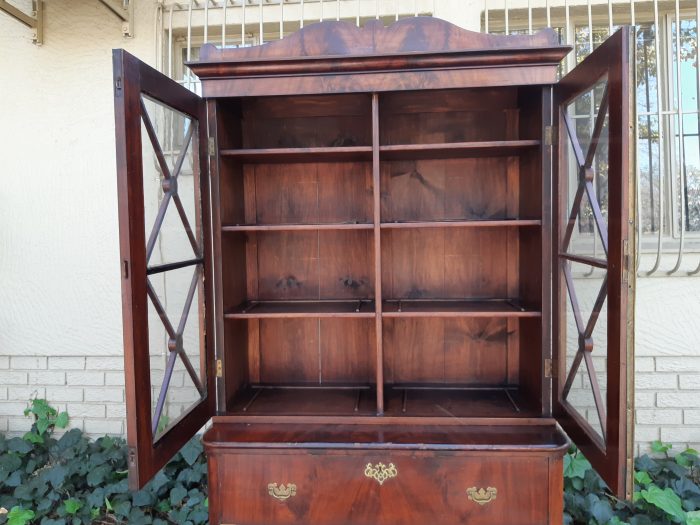 George III Mahogany Secretaire - Image 6