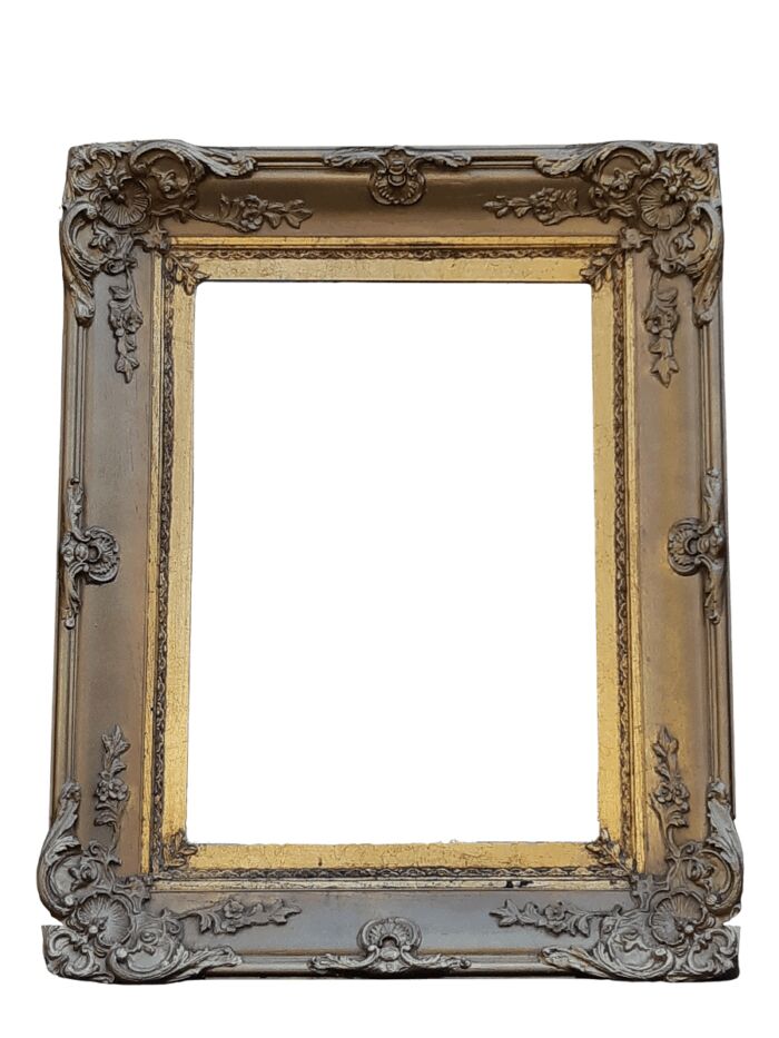 Gilt-painted Bevelled Mirror