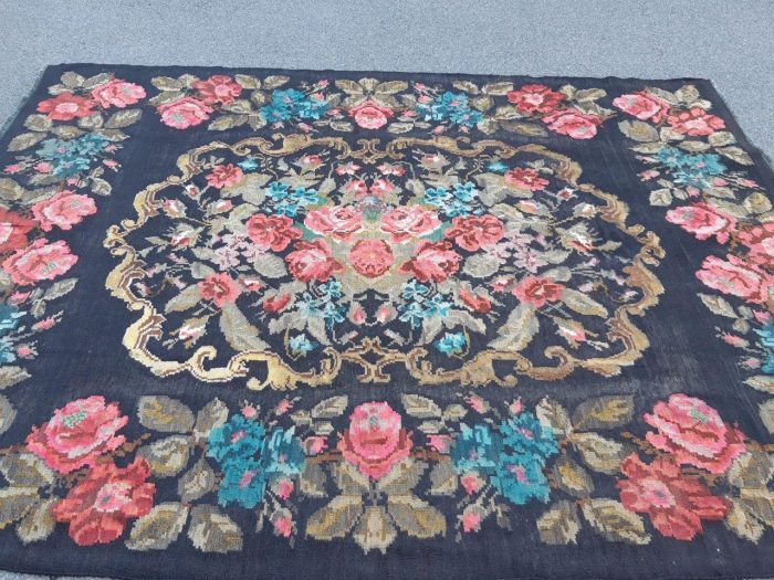 Bessarabian Kilim Rug - Image 8