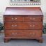 A George lll Mahogany Bureau with Gilt-Tooled Leather Writing Surface