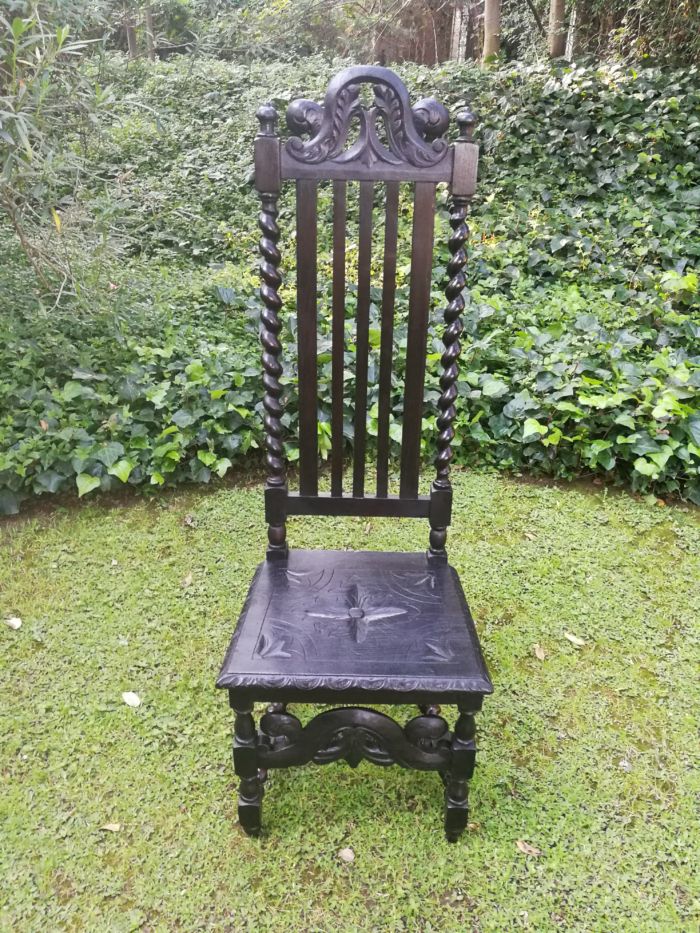 A 19th Century Oak Chair - Image 3