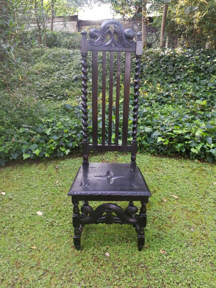 A 19th Century Oak Chair - Image 2