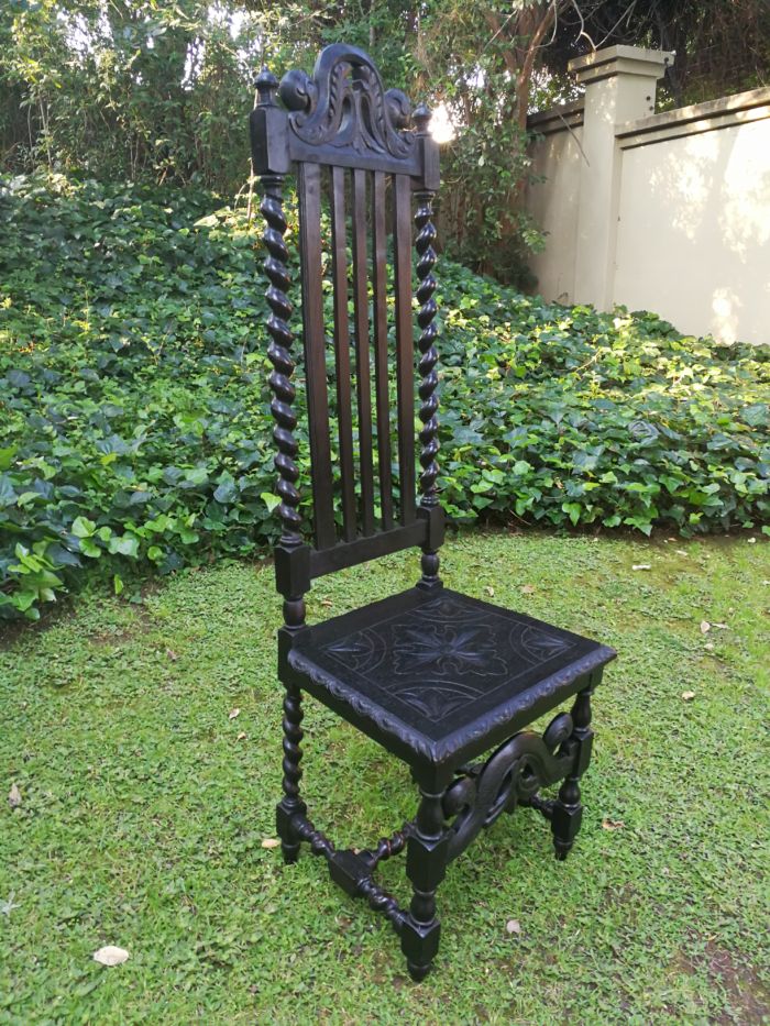 A 19th Century Oak Chair - Image 4