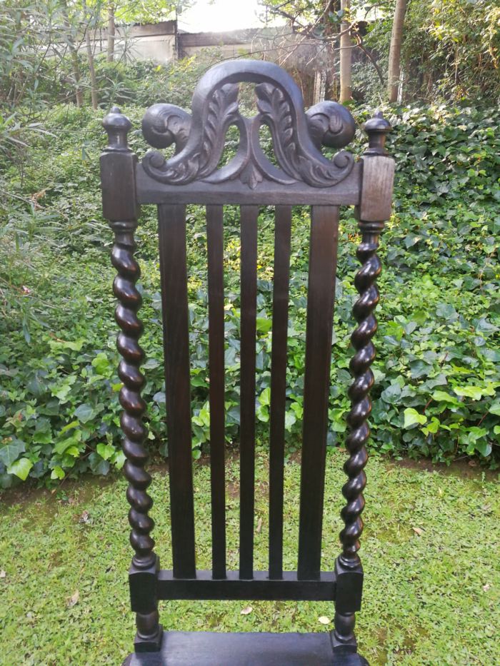 A 19th Century Oak Chair - Image 6