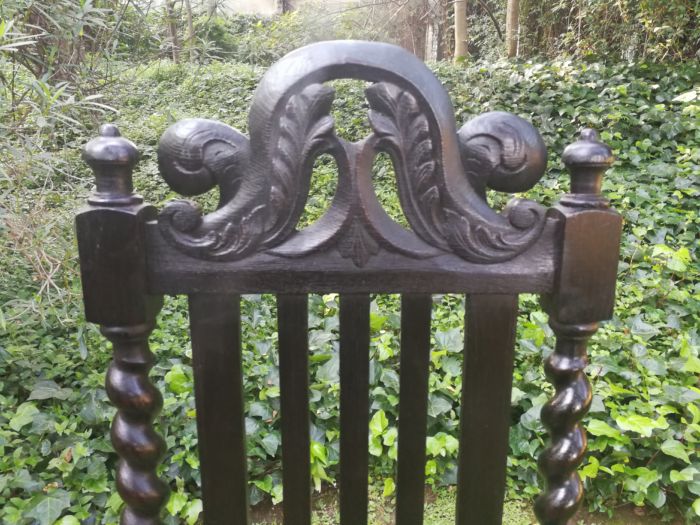 A 19th Century Oak Chair - Image 5