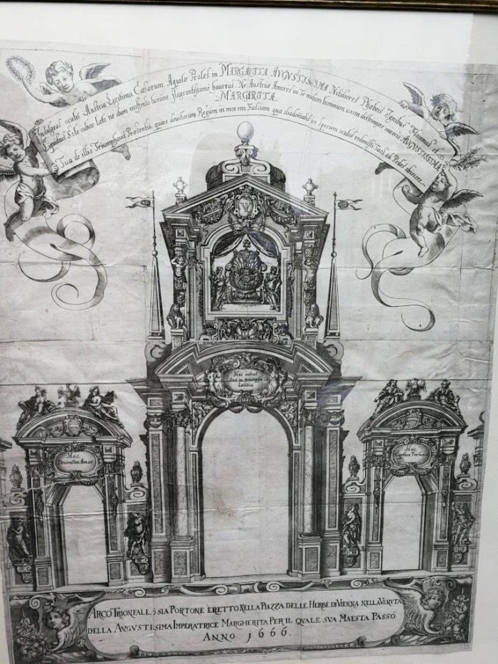 A Continental Engraving In A Handmade Wooden Frame - Image 4