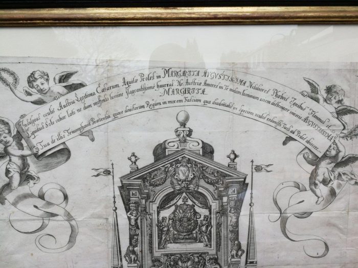 A Continental Engraving In A Handmade Wooden Frame - Image 6