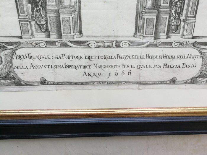 A Continental Engraving In A Handmade Wooden Frame - Image 7