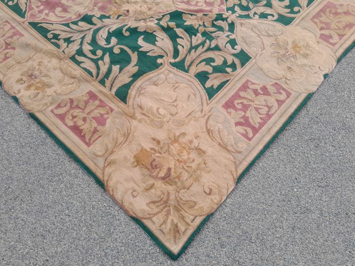 An Aubusson Carpet Hand Knotted - Image 7