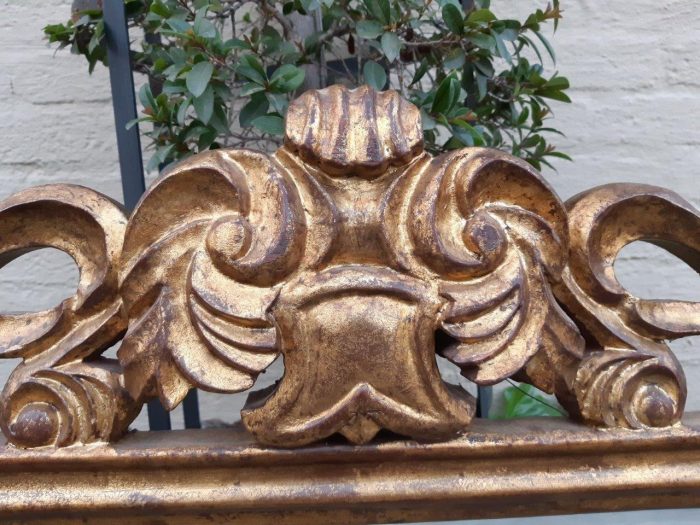 French Gilt Framed Wall Mirror - Image 5