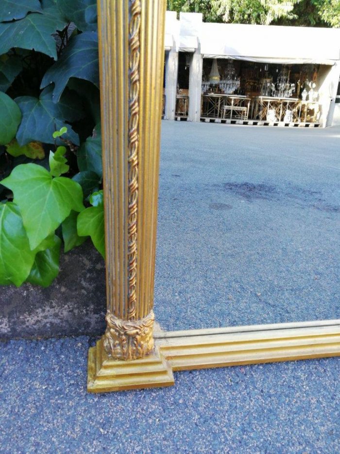A George III Giltwood Mirror - Image 7