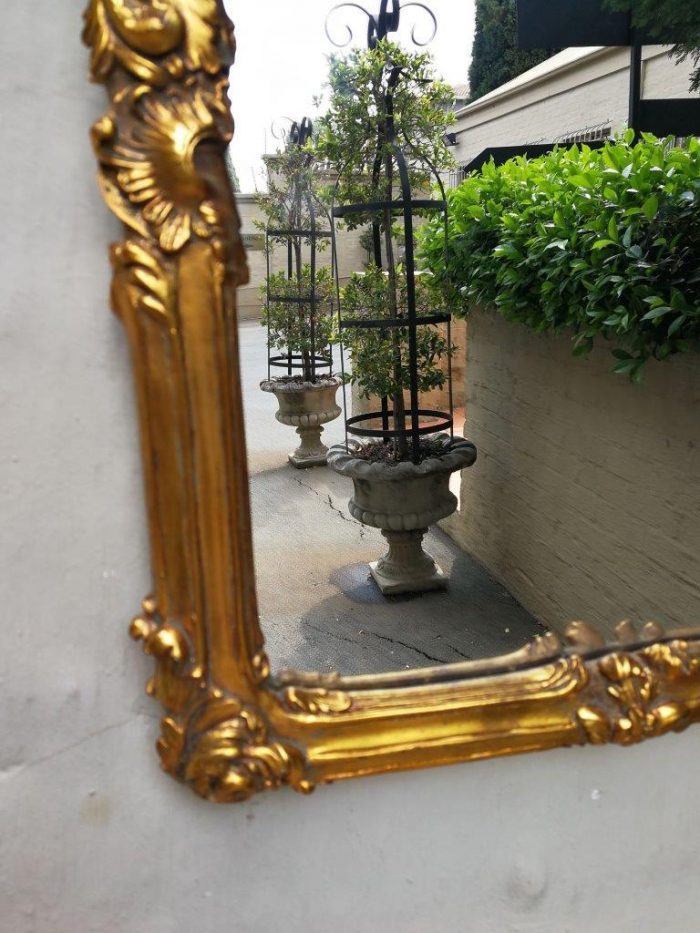 A Giltwood Mirror - ND - Image 4