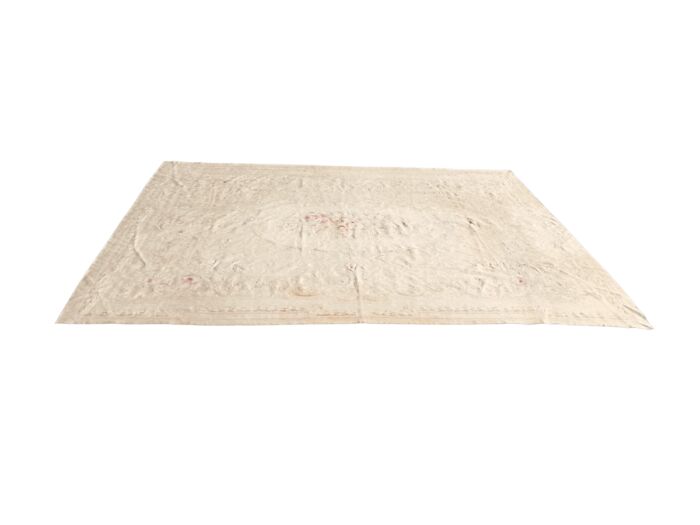 Antique French Aubusson Carpet (WEAR & TEAR)