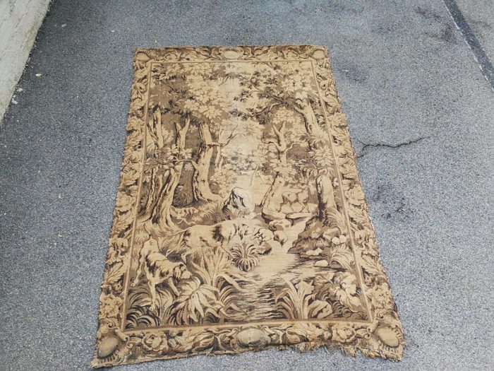 19th Century  Antique French Tapestry - Image 3