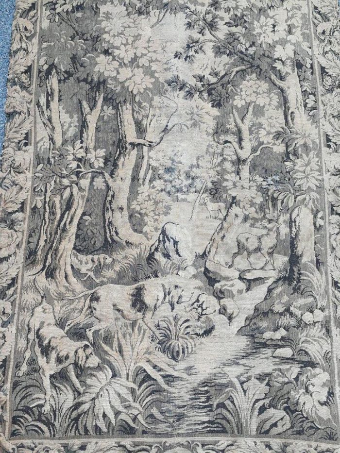 19th Century  Antique French Tapestry - Image 4