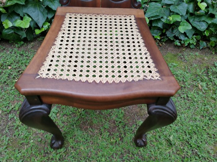 A Pair Of Antique Stinkwood Chairs Made By Thesen Knysna Circa 1920 - Image 6