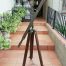 Brass Telescope On Wooden Tripod