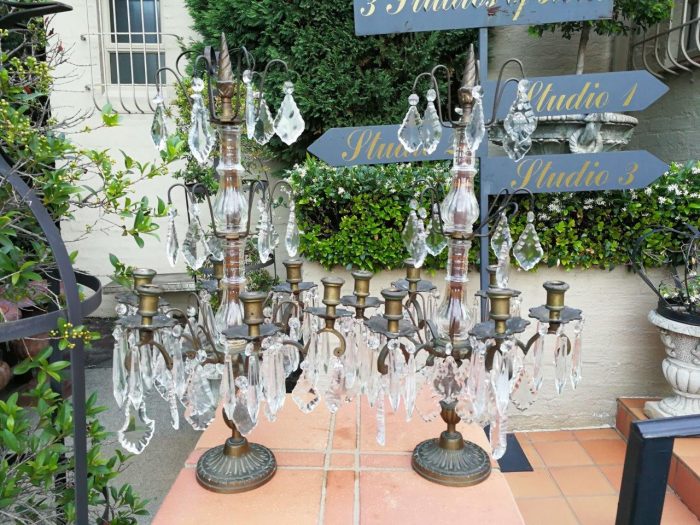 Pair Of Belguim Candelabras - Image 4