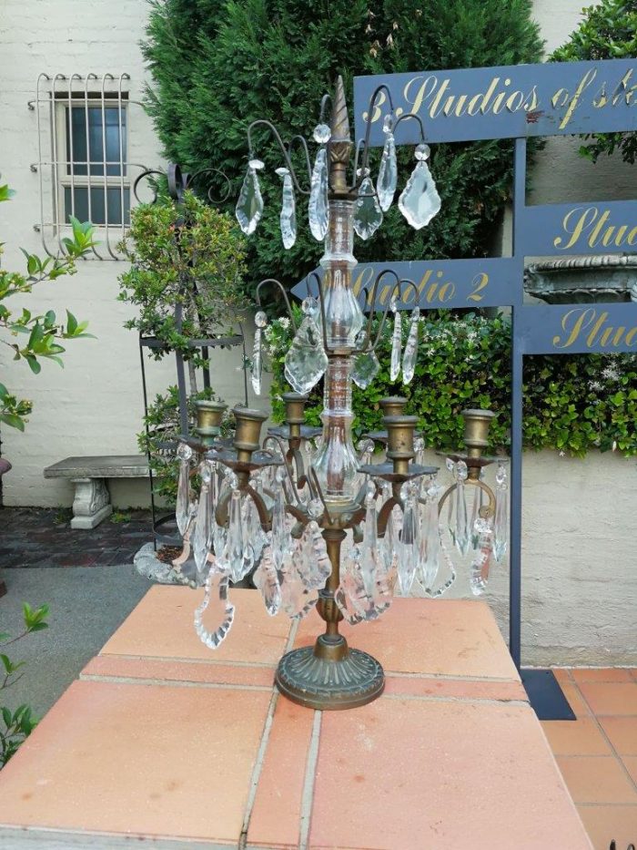 Pair Of Belguim Candelabras - Image 5