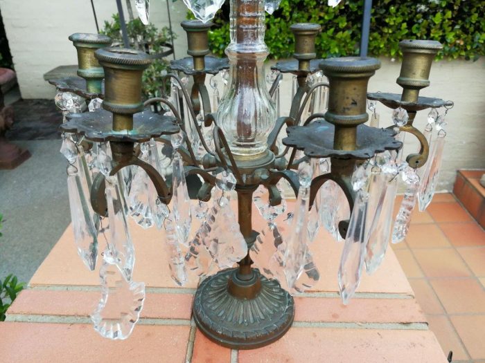 Pair Of Belguim Candelabras - Image 7