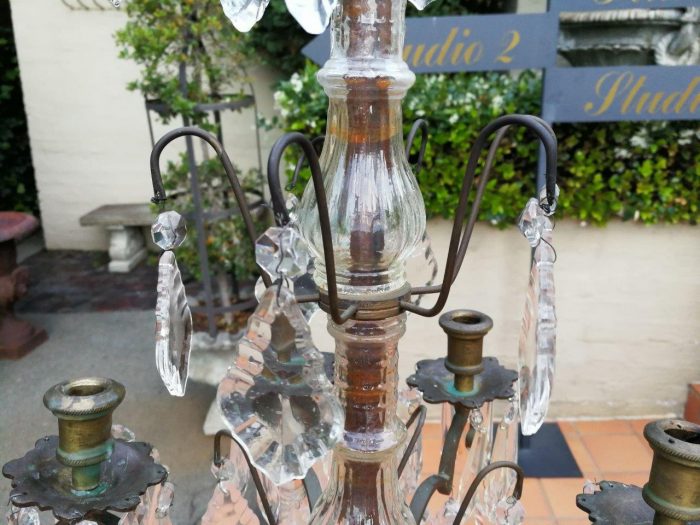 Pair Of Belguim Candelabras - Image 9