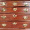 Edwardian Cubin Mahogany Secretaire With Inlaid Marquetry On Shaped Bracket Feet - Image 9