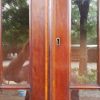 Edwardian Cubin Mahogany Secretaire With Inlaid Marquetry On Shaped Bracket Feet - Image 12