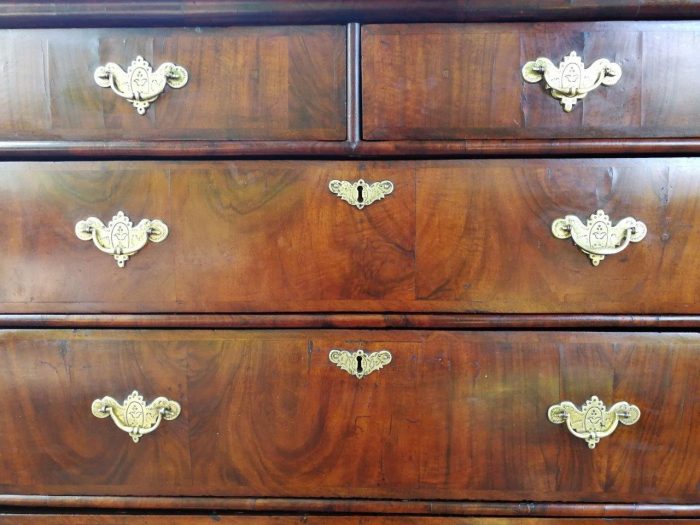 A George III Walnut Chest-On-Chest - Image 6