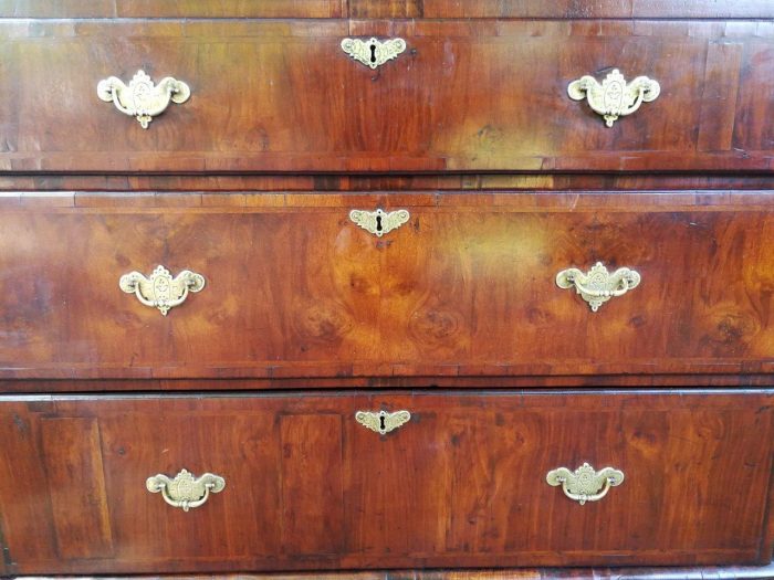 A George III Walnut Chest-On-Chest - Image 9
