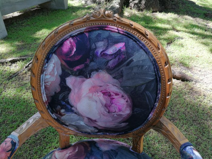 Pair Of French Louis XV-Style Bergere Armchairs - Image 8