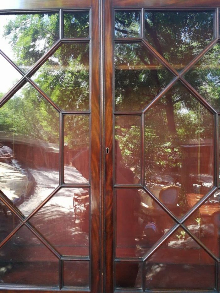 Georgian Mahogany Secretaire Bookcase, Circa 1800, In Two Parts - ND - Image 11
