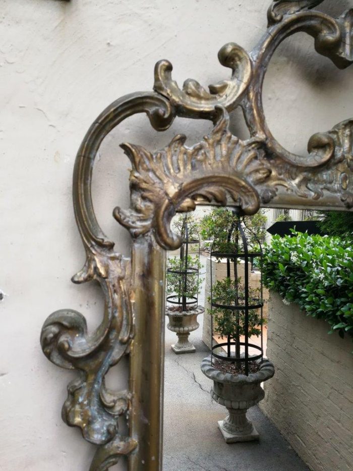 A Giltwood carved Wooden Mirror - Image 4