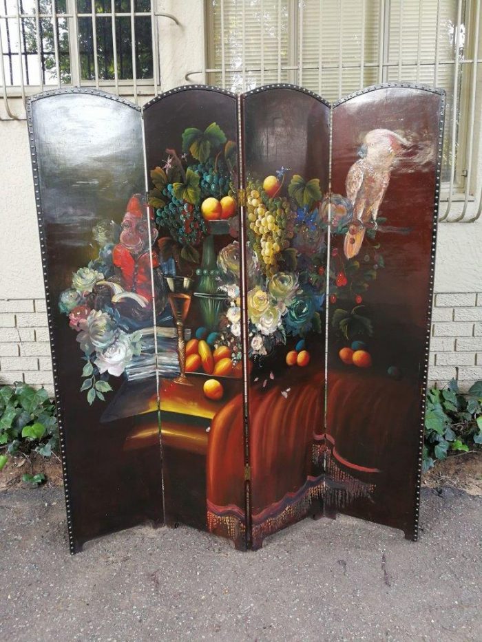 A Commissioned And Painted Screen By David Althorpe - Image 2