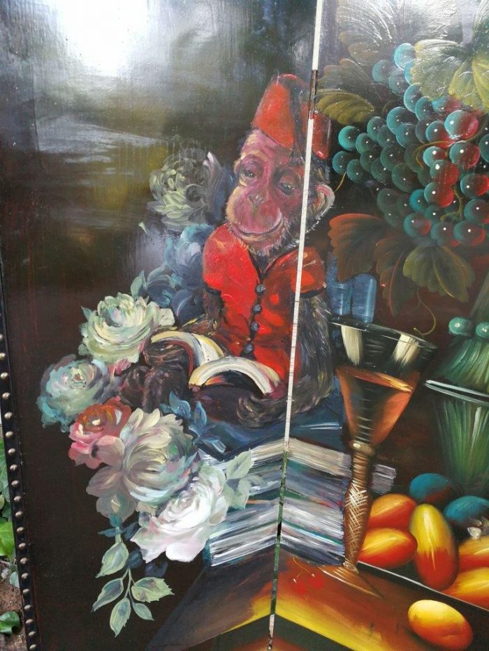 A Commissioned And Painted Screen By David Althorpe - Image 8