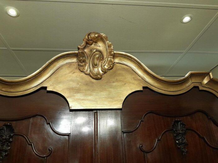 A 19th Century Dutch Mahogany Armoire - Image 3