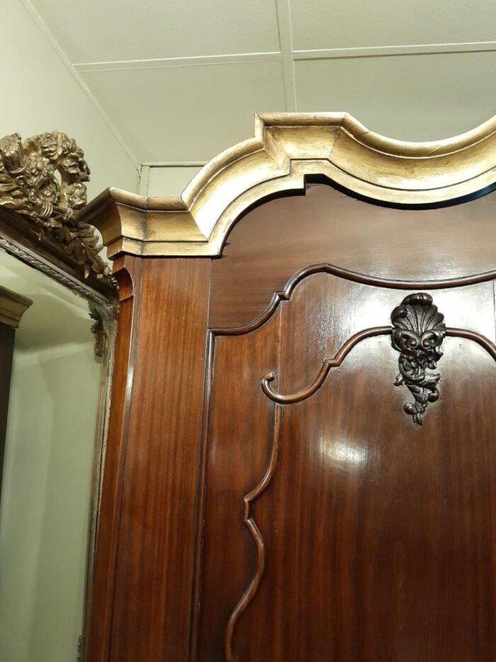 A 19th Century Dutch Mahogany Armoire - Image 4