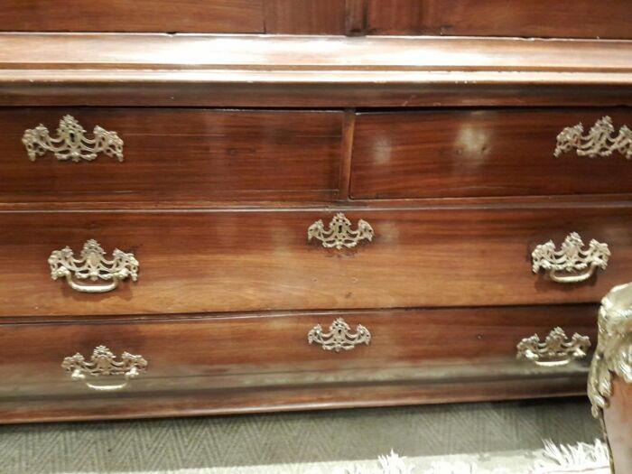 A 19th Century Dutch Mahogany Armoire - Image 5