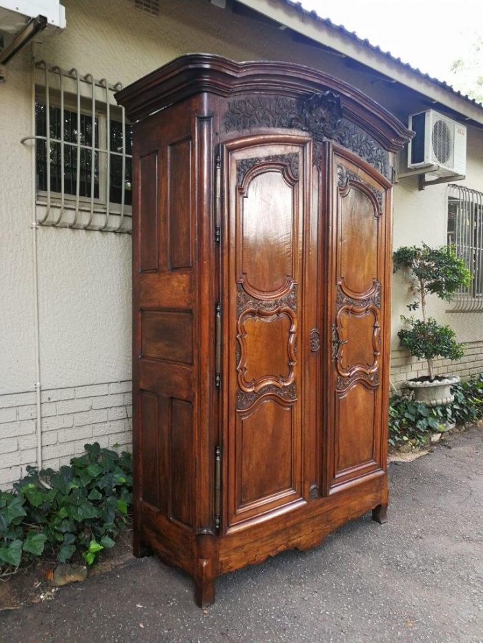 Lyonnaise Gendarme Walnut Armoire Circa 1750 ND - Image 3